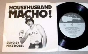 MIKE NOBEL 7" 33 RPM RECORD - Househusband Macho! - Bild 1 von 1