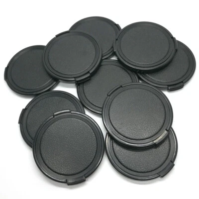 10pcs/Lot Universal 49mm Snap on Camera Front Lens Cap Plastic for DSLR Filter - Image 1 of 4