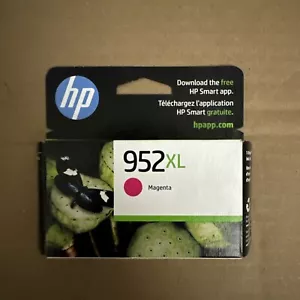 HP 952XL Magenta Ink Cartridge Sealed Box 952 Xl LOS64AN Exp 2023-2024 - Picture 1 of 2