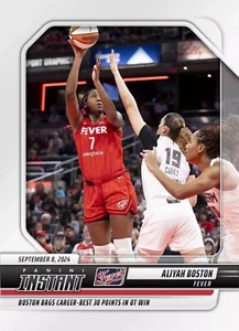2024 Panini Instant WNBA #203 Aliyah Boston Indiana Fever IN STOCK - Picture 1 of 2
