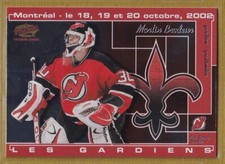 2002-03 Pacific Montreal Fall Show #6 Martin Brodeur /99 - New Jersey Devils