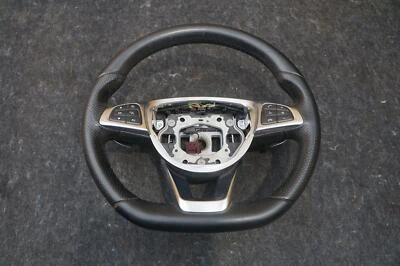 Steering Wheel Shifter Black Leather 46005079 Mercedes C-Class C300 GLC43 17-18 - Image 1 of 4