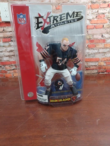 Extreme Athletes Brian Urlacher Action Figure Chicago Bears 10" Black Jersey NEW Cover