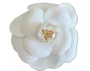 VINTAGE CHANEL CAMELLIA BROOCH - Picture 1 of 5