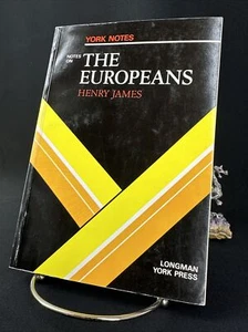 York Notes: The Europeans, Henry James 1981 - Picture 1 of 8