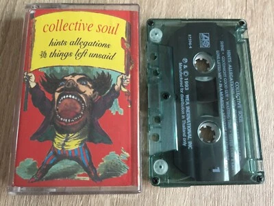 Collective Soul Hints Allegations and Things Left Unsaid Cassette Tape (1994) - Image 1 of 3
