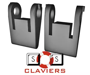 IBM Model M 1391402 Keyboard Spare Replacement Tilt Leg Stand Foot Feet Set - Foto 1 di 5