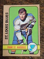 1972-73 O-PEE-CHEE #65 FRANK ST. MARSEILLE ST. LOUIS BLUES