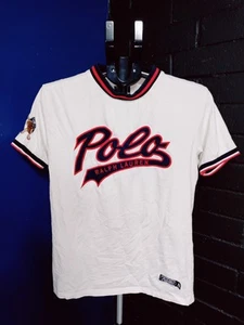 Polo Ralph Lauren New York Yankees Polo T-shirt Size Large Youth - Picture 1 of 6