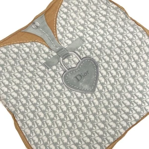 Auth DIOR/ChristianDior - Green Cream Brown Scarf - Picture 1 of 4