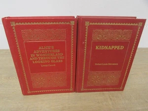 Vintage 1983 Purnell De Luxe Kidnapped & Alice's Adventures in Wonderland - Picture 1 of 18