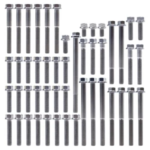 ENGINE BOLT KIT SUZUKI RMZ 250 10-18, KIT SIZE 49 BOLTS TITANIUM BOLT KIT - Picture 1 of 3