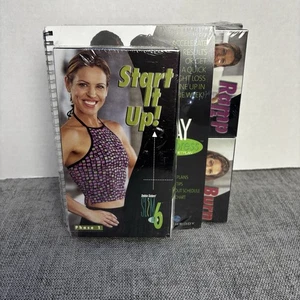 Slim In 6 Debbie Siebers  VHS Set Of 5 Video Workouts With Diet Plan Sealed - Picture 1 of 6
