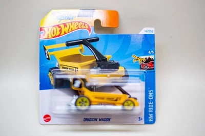 🔥 TREASURE HUNT 🔥 Hot Wheels Draggin Wagon 141/250 2024 Nuovo Sigillato - Immagine 1 di 4