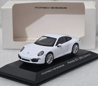 Porsche 911 (991) Carrera S 2013 White 1:43 Porsche Museum MAP01994414 (16) - Image 1 of 4