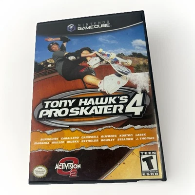 Tony Hawk 4 (Nintendo GameCube, 2002) Authentic Skateboarding Y2k activision 02 - Image 1 of 4