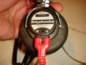 Telephonics TDH-49P Headset Audiometrische Kopfhörer Wandler für Ersatzteile - Bild 1 von 9