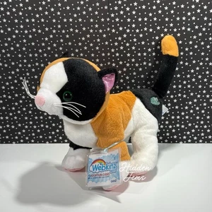 MARBLE CAT Webkinz Next ❣️ Soft Plush Toy Calico Kitty - Sealed Code NWT - Picture 1 of 5