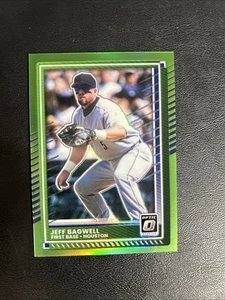 2025 Donruss Optic Jeff Bagwell Lime Green /149 Houston Astros - Picture 1 of 2