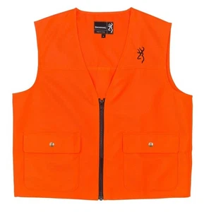 Browning Junior Safety Blaze Hunting Vest Polyester Blaze Orange - Picture 1 of 5