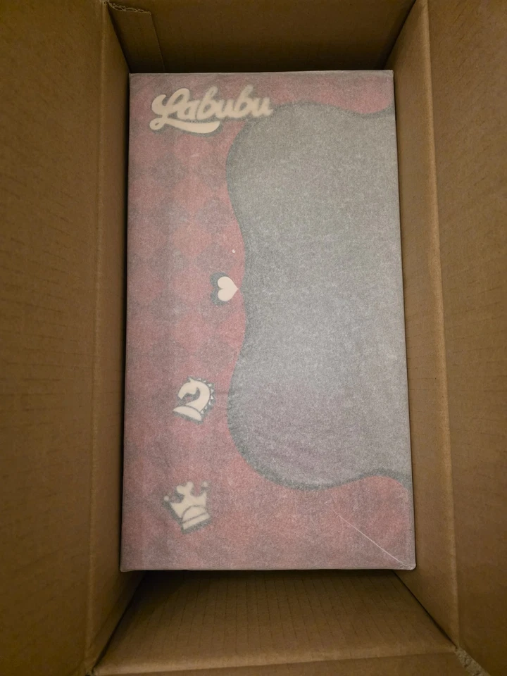 Pop Mart Labubu The Monsters Let's Checkmate KING Series Vinyl Plush Doll USA - Image 1 of 4