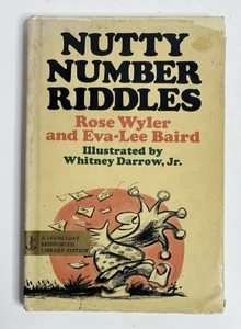 Nutty Number Riddles by Wyler, Rose 1977 Hardcover/ Dust jacket - Foto 1 di 5