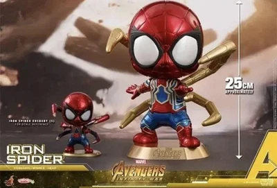 Hot Toys Cosbaby Iron Spider-Man Marvel Figure Size L Collectible anime&manga - Image 1 of 4
