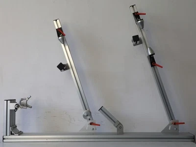 Universal Bike Frame Jig with Fork Fixture – DIY Bicycle Building Tool - Image 1 of 4