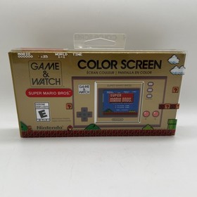 Super Mario Bros Nintendo Game And Watch Color Screen Open Box. Fast Shipping!