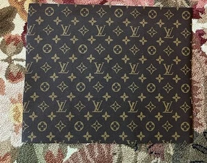 Louis Vuitton Marrón Monograma Tela Chatarra Reparación 14.25”X 11.50” - Imagen 1 de 4