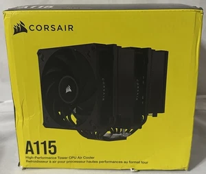 CORSAIR A115 High-Performance Tower CPU Air Cooler, Cools up to 270W TDP, Slide- - Picture 1 of 1