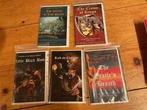 Dark City Games Lot Island Lost Spells Little Black Book 5 Total Fantasy Trip - Picture 1 of 1