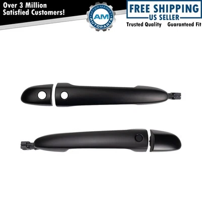 Left and Right Exterior Door Handle Set Fits 2011-2014 Mazda 2 - Image 1 of 4