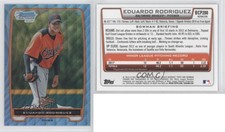 2012 Bowman Chrome Prospects Blue Wave Refractor Eduardo Rodriguez #BCP200