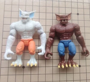 Lot of 2 DC Comics batman Collectibles MAN-BAT Action Figure 4" loose - Picture 1 of 6