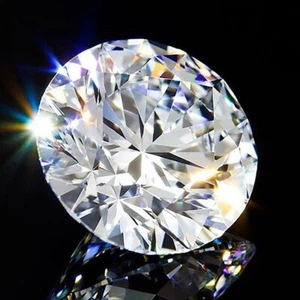 Diamante VVS tondo 0,92 Ct certificato naturale ottimo 6,3 mm - Foto 1 di 8