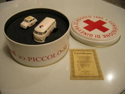 SCHUCO Fiat 500 - Volkswagen T1  Piccolo set "Croce Rossa" - Immagine 1 di 2