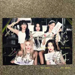 Gidle Song Yuqi Ye Shuhua Autógrafo Fotos Regalos Enviar Amigos 宋雨琦叶舒华亲笔签名照拍立得 - Imagen 1 de 12