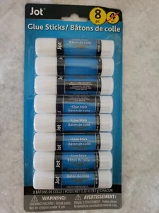 Set of 8 School Glue Sticks, 0.32 oz Each Back to School Supplies - Picture 1 of 2