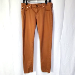 AG Adriano Goldschmied the legging super skinny brown pants 31R cotton blend - Picture 1 of 14