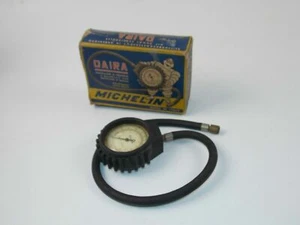 Medidor de presión de neumáticos Michelin Daira década de 1950 italiano Alfa Ferrari Maserati Lancia - Imagen 1 de 6