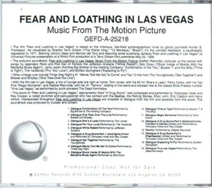 CD promozionale Paura e disgusto a Las Vegas dialogo e musica - Foto 1 di 5