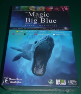 The Magic Of The Big Blue Seven Continets (3 DVD Set) NEW SEALED Animal Planet - Picture 1 of 4