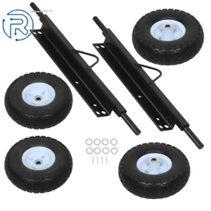 Fit For Honda Generator EU3000is Solid Never Flat Tires All Terrain Wheel Kit us - Picture 1 of 17