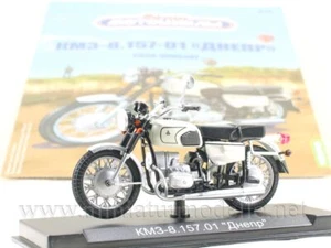 1:24 KMZ 8.157-01 Dnepr Motorrad mit Zeitschrift #14 - Picture 1 of 3