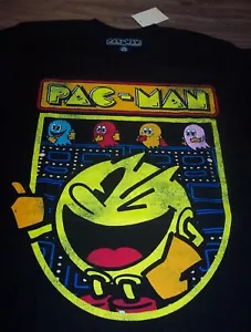 VINTAGE STYLE PAC-MAN PACMAN GHOSTS Video Game T-Shirt 2XL XXL NEW w/ TAG - Picture 1 of 3