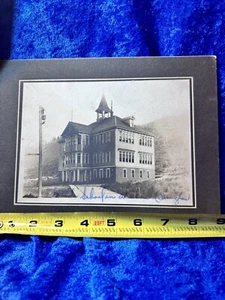 ANTIQUE PHOTOGRAPH DOUGLAS ALASKA ,schoolhouse 1905 - Picture 1 of 7