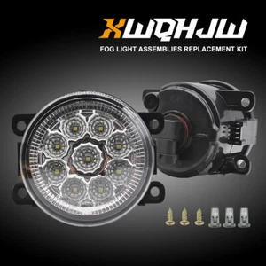 Se adapta a Subaru Forester 2014-18 Par de lentes transparentes parachoques luces antiniebla lámparas de repuesto - Imagen 1 de 10