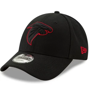 Men's New Era Black Atlanta Falcons Momentum 9FORTY Adjustable Snapback Hat NEW - Picture 1 of 4