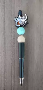 Stitch as Beetlejuice Halloween Custom Beaded Pen w/Ink Refill - Picture 1 of 2